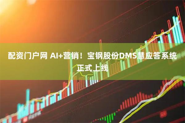 配资门户网 AI+营销!宝钢股份DMS慧应答系统正式上线
